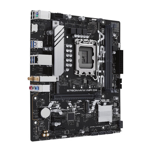 华硕（ASUS）H610/B760 主板套装 英特尔12代 i5 12490F/12600KF/i512400F盒装 主板CPU套装 板U套装 华硕 B760M-AYW WIFI D4 i5 1260