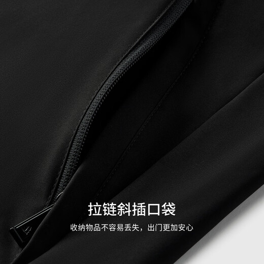 Shanshan three-proof technology jacket men's spring and autumn business casual waterproof diagonal pocket classic stand collar men's clothing