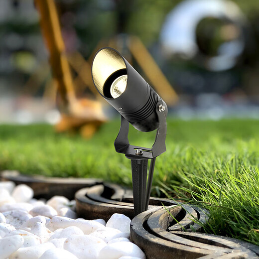 Yilin (yilin) LED tree light, outdoor park ground light, landscape green plant ground light, waterproof mud light, 5W/7W flat floor light, warm light