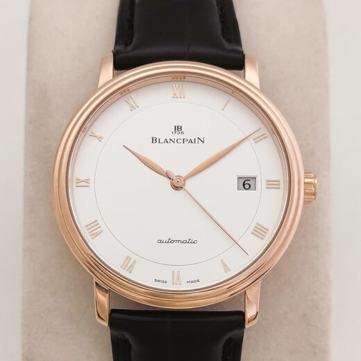 [Second-Hand 99 New] Blancpain Classic-Serie Männer Watch Women's Watch Second-Hand Luxury Watch lächeln