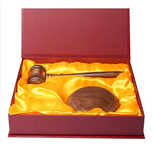 Roshimano Auction Hammer Customized Judge's Hammer Auctioneer's Hammer Law's Hammer Judgment Hammer Wooden Hammer Auction Hammer Set Rosewood Set