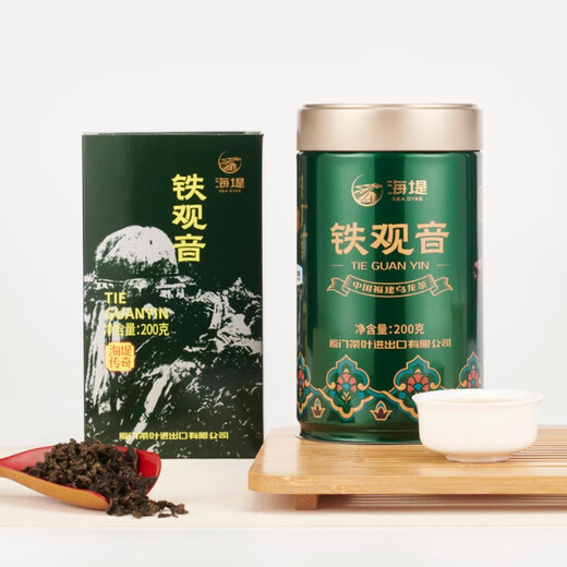 China Tea Seawall Tea Gift Regalo Gift Fragance Pequeño envasado Fujian Nanoolong Té [sabor romántico fuerte] Canado 200g*1 Can