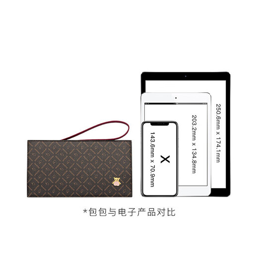 Jinlilai Lady's Handbag for Women Retro Elegant Impreso Embrague de embrague Regalos de cumpleaños para Madre Esposa Novia