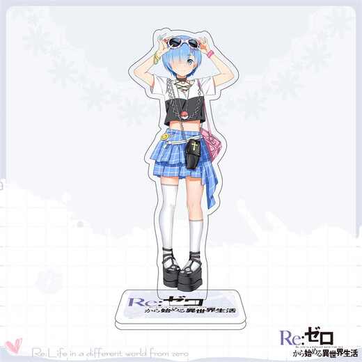 
Manke Meow started from scratch with a fan in another world, Ramrem RE0 big stand-alone acrylic desktop ornaments, Amilia 2, about 15cm big stand-alone