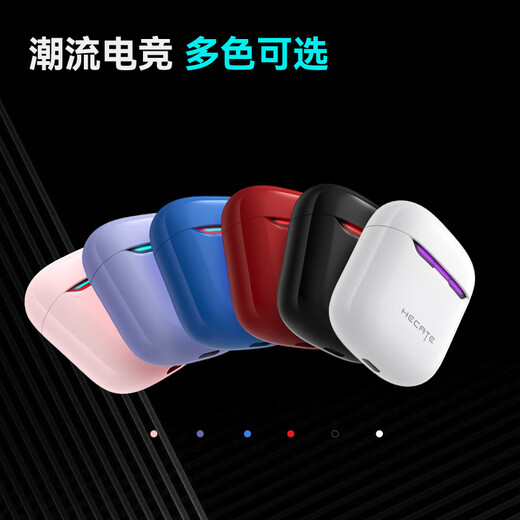 Ride (EDIFIER)HECATE GM3 PLUS True Wireless Bluetooth 5.3 [45ms Low Latency] Half-in-ear gaming music headphones are suitable for Black Shark Huawei Xiaomi Samurai Black