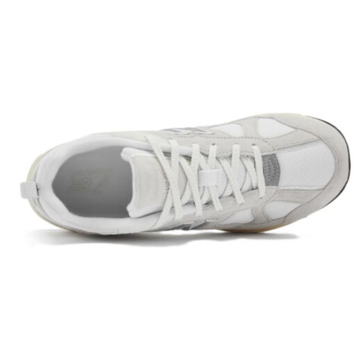 New Balance878 Fabric Sports Shock Absorbing, Anti-Slip y Wear Resistente, Top bajo, Zapatos de estilo de vida, hombres y mujeres, color de café de arroz, D ancho 39.5