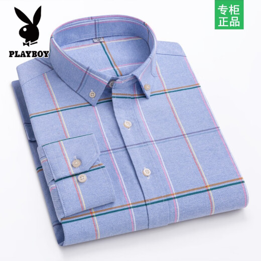 Playboy 100% puro de algodón puro guangdong Piting Camisa para hombres Summer de alta gama Nuevo estilo de mediana edad de mediana edad y jóven