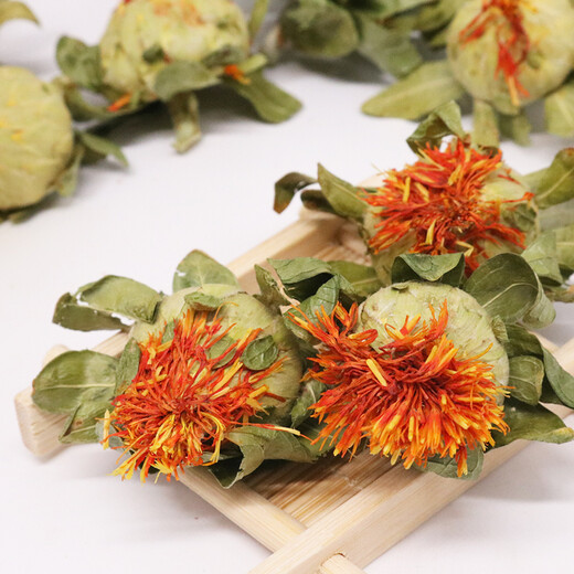 Jingxinheng rote Blume Xinjiang Ganzes rote Blumen -getrocknete Früchte und Früchte, in Wasser für 500 g rot eingeweicht