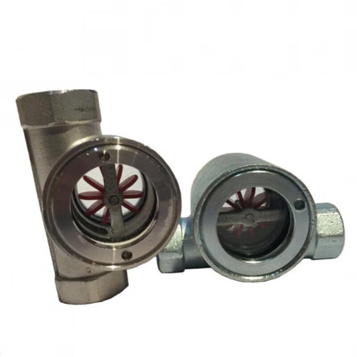 SG-YL11-1 stainless steel eccentric impeller sight glass 304S 316L stainless steel flow indicator tube sight cup positive 304S stainless steel DN8 eccentric type