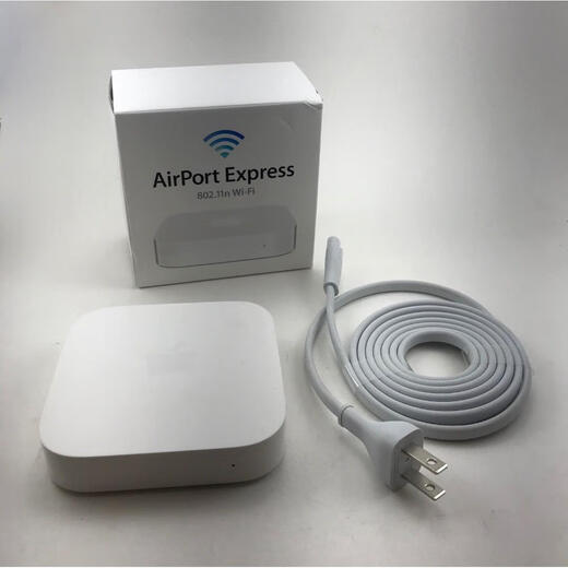 苹果无线路由器A1392音乐基站数字转盘wifi扩展器airport A1392