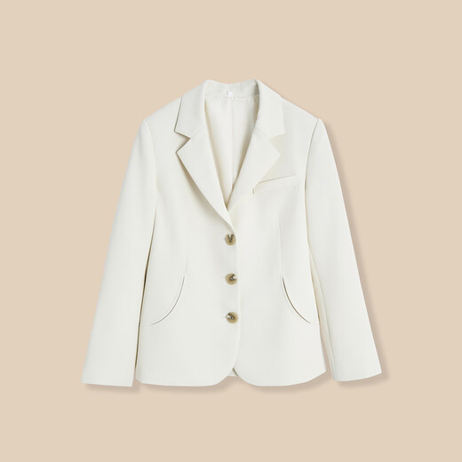 IEF/Aiyifu Jacket 2025 Autumn New Korean Version Small Fashionable Commuting Temperament Versatile Suit Green M