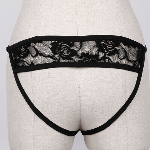 ROSELEX confidential delivery thong men's sexy underwear sexy suspenders adjustable one-piece design three points 7194 tassel buttocks exposed men's underwear