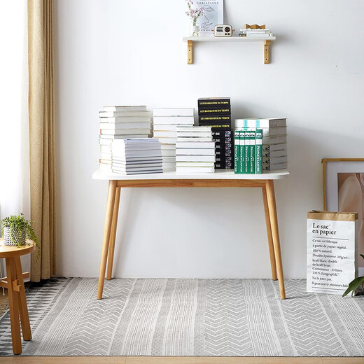 Lin's home simple modern desk and chair small apartment study calligraphy table JV2V-B desk 1.0 meters