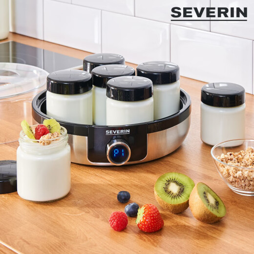 SEVERIN家用多功能酸奶机全自动智能DIY发酵米酒纳豆希腊酸奶可调温定时