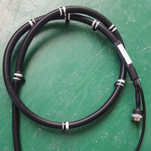 Plastic corrugated pipe wire and cable protective sleeve PP flame-retardant corrugated pipe automotive wiring harness threaded protective sleeve high temperature resistant engine compartment insulated wire-covered pipe 5 meter price closed AD10 (inner diameter 6.5 mm)