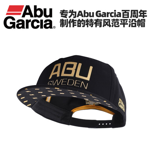 ABU GARCIA centenary commemorative fishing visor duck cap for men and women, sports hat, black gold label