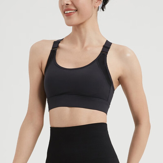 Halten Sie Yoga Sports Unterwäsche Running Weste Frauen mit hoher Intensität schocksicherer Rückenbra Back Schnalle einstellbare 12392 Sauerstofflila XL