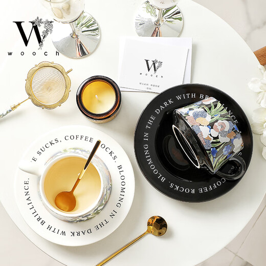 WOOCH wedding gift for the newlyweds, coffee cup gift box, newlywed housewarming gift, bride gift, couple cup, Christmas gift