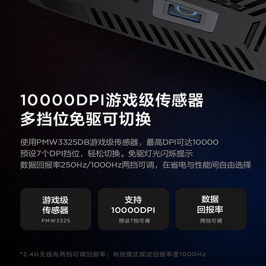 Lenovo Savior R/Y9000/P/Y7000/P/X Игровая мышь для киберспорта Перезаряжаемая RGB-подсветка с низкой задержкой Игра LOL Chicken CF PlayerUnknown’s Battlegrounds Периферийная мышь Savior M500 Двухрежимная мышь — черная беспроводная + проводная игровая мышь Savior