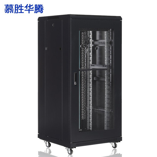 Armoire Musheng Huateng UPS 1.2M 22U commutateur Armoire de réseau TC Série Cabinet de serveur de salle informatique 19 pouces standard TC6622 600 * 600 * 1200 Cabinet réseau Porte de réseau