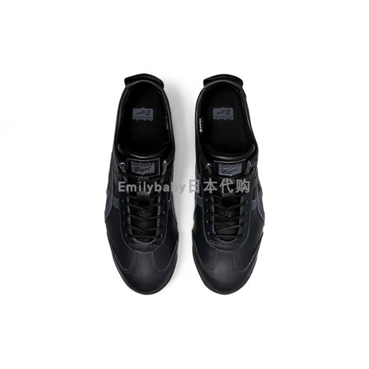 Onitsuka Tiger Japanese purchasing Onitsuka tiger MEXICO 66 SD pure leather casual shoes for men and women black 1183B500-020 16 225 36