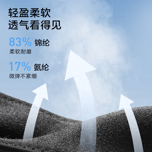 京东京造 双条髌骨带护膝2只装运动跑步登山徒步半月板膝盖固定带跳绳护具