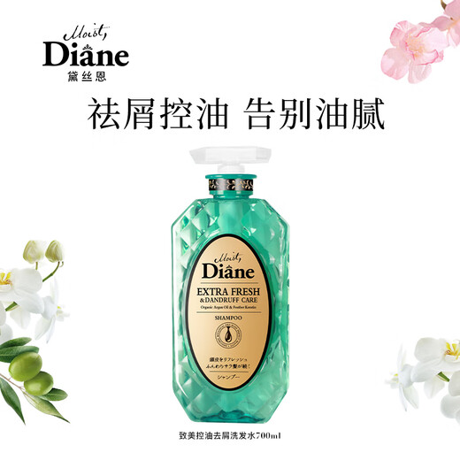 Diane to America Argan Huile rafraîchissante Contrôle de l'huile Anti-Dandruff Shampoo 700 ml