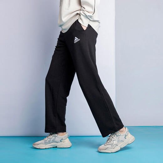 Pantalones de pantalones para hombres Adidas Primavera y otoño Nuevo entrenamiento de ejercicios transpirable al aire libre que ejecuta pantalones deportivos rectos clásicos GK9273/pequeño tamaño/pantalones rectos XS