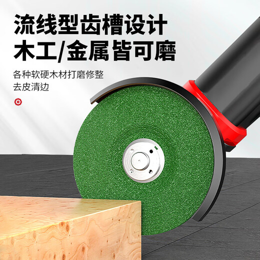 DELIXI ELECTRIC polishing disc 100*6 polishing disc sandpaper polishing angle grinder ceramic tile stainless steel grinding wheel tool rust removal polishing disc green 100*6*16mm 1 piece