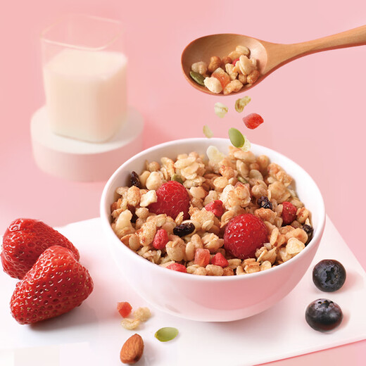 Calbee instant oatmeal, original fruit oatmeal 600g, non-fried nutritious meal replacement breakfast snack imported from Japan