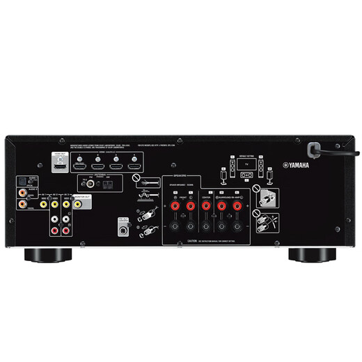 
Yamaha RX-V385 Home Cinema 5.1 channel AV amplifier supports Bluetooth/4K ultra-high definition Black