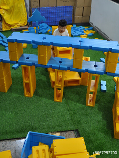 北巧户外拼搭建构工匠空心积木幼儿园自主安吉游戏运动包玩具套装 1396运动综合包套装中号圆盘