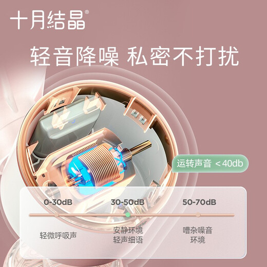 October Crystal Breast Pump Integrated Breast Pump Painless High Suction Electric Breast Pump Xilan Powder Upgrade