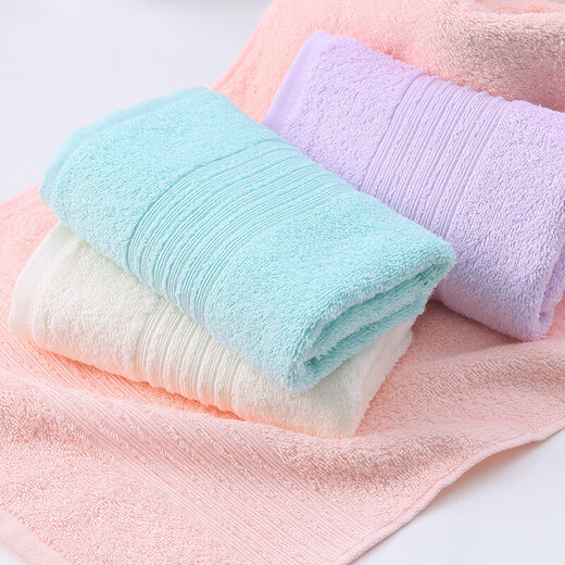Gold towel pure cotton 100% cotton face towel 100% cotton absorbent face towel Xinjiang cotton type A towel 4 pack