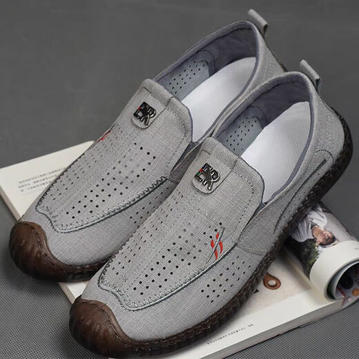 Changxiang Huili Old Beijing Clate Shoes Мужские туфли летняя говядина сухожилия подошвы износостойкие дышащие холст