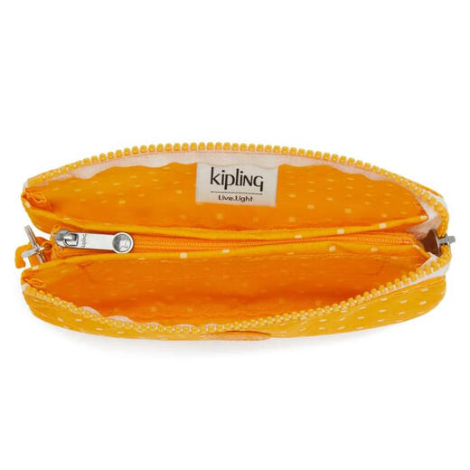 Kipling Kaipulin Frauenkupplungsbeutel tragbare kleine Aufbewahrungstasche Reisen süße Nische Fashion Feiertags Geschenk Key Bag Coin Wallet Wallet AC3439 Botanical Print Os