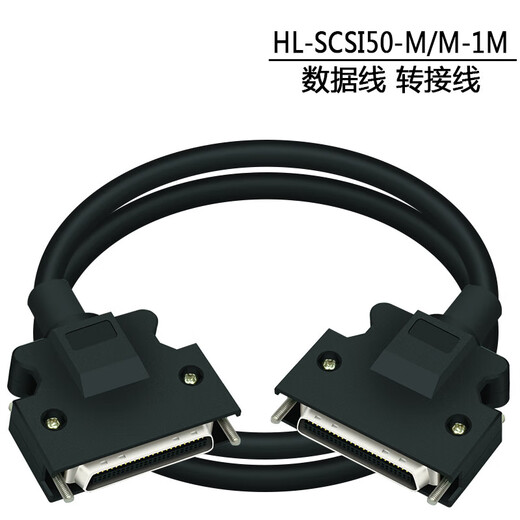 ASD-A2 AB series servo drive CN1 terminal block ASD-BM-50A terminal block SCSI50 two-layer green terminal block + 0.75 meter wire