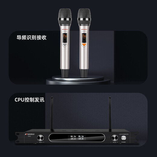 山水（SANSUI）H11 家庭ktv音响套装 家庭影院ktv点歌机一体机 卡拉ok功放无线麦克风卡包K歌音箱 10吋音响+20吋2T点歌机+大功放+吊架