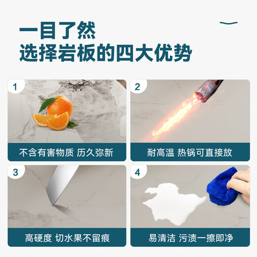 Dipu slate coffee table cobblestone special-shaped minimalist creative shape retractable storage designer side table tea table 2477