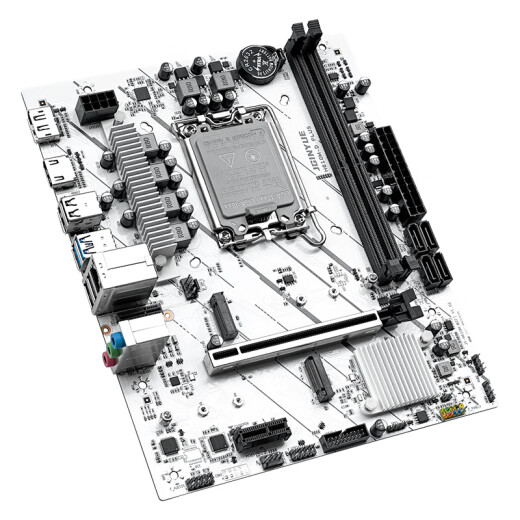 Jingyue H610M Motor de placa base CPU Gaming Gaming Argb/WiFi CPU CPU Core i3 12100F/12400F/13400F/13490F Board U LGA1700 H610M D Plus+I3 12100