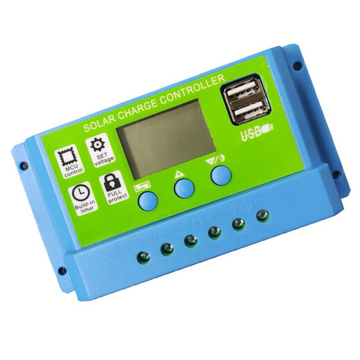 Solar controller 12v24v fully automatic universal solar panel controller street light panel charging 10A