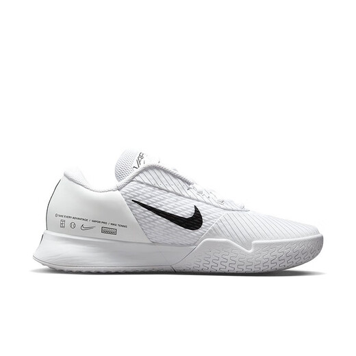 Nike (Nike) Zoom Vapor Pro Men and Women Hard Court Hard Tennis Shops Competity Sneakers Barefoot 2023 Australian Open Spring New Model [Modelo de hombres] DR6191-101 White and Black 40 (comuníquese con el servicio al cliente)