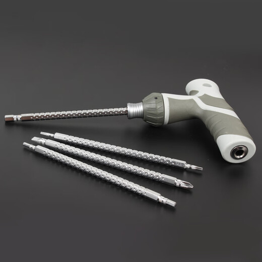 Type Telescópico Intercambio de intercambio de ajuste de destornillador Combinación de lotes de destornillador Fukuoka FO-9214 Ratchet T-Type Llence destornillador FO-9214