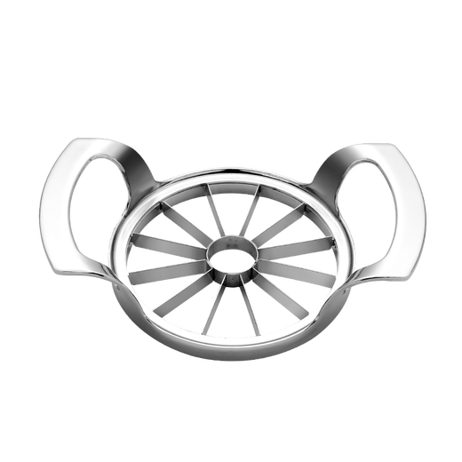 Tongnian 304 stainless steel apple cutting tool, orange fruit cutting tool, watermelon fruit cutting tool, fruit splitting, slicing and corer, German style reinforced/12 petals + 5 fruit forks + open