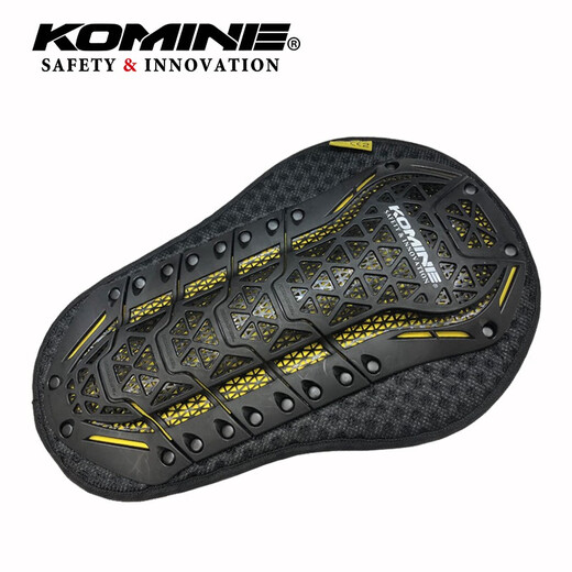 KOMINE SAFETY&INNOVATION摩托车骑行服内置更换CE2龟背铠甲护背板硬式防护龟甲硬壳 SK-829 黑色 L