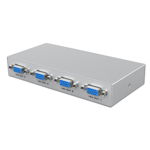 MAITTO VIKI (MT-VIKI) VGA Distribuidor un minuto dos un minuto cuatro un minuto ocho un minuto dieciséis 1080p Video de alta definición para computadora portátil Desktop Computer Connected Projector Monitor TV TV Dividir MT-1504-K un minuto cuatro 150MHz 25 metros