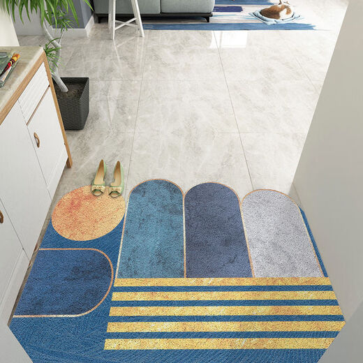Dusk yarn light luxury silk mat entry door foot mat door entrance mat home entrance foot mat home entrance foot mat home use can be cut