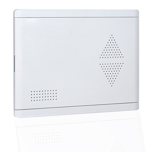 定制多媒体弱电箱盖板集线箱ABS塑料盖子家用光纤入户信息箱面板盖 大号孔距左右382上下200