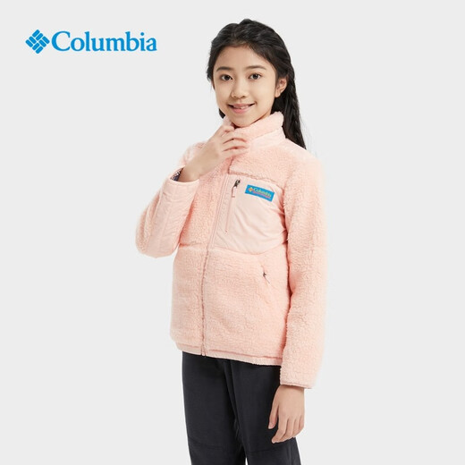 Columbia哥伦比亚户外儿童可双面穿保暖抓绒运动休闲外套AY0081 890 L(155/76)