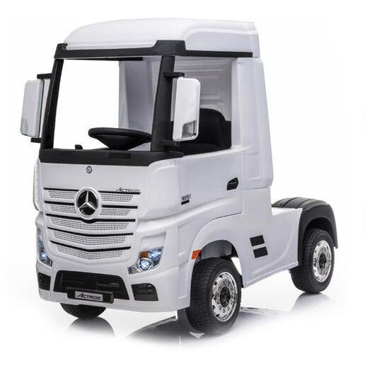 
Harleybela Mercedes-Benz children's electric vehicle four-wheel remote control container truck semi-trailer toy truck can be seated on the front of the truck. Simple version of the carriage customization [Consulting customer service]